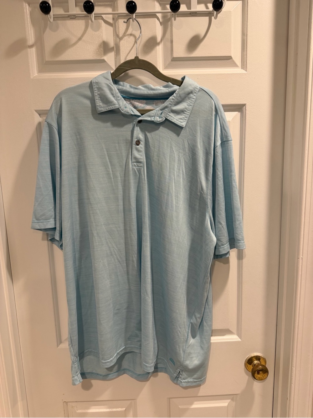 Havana Jim Blue Mineral Wash Men’s Polo Sz XXL